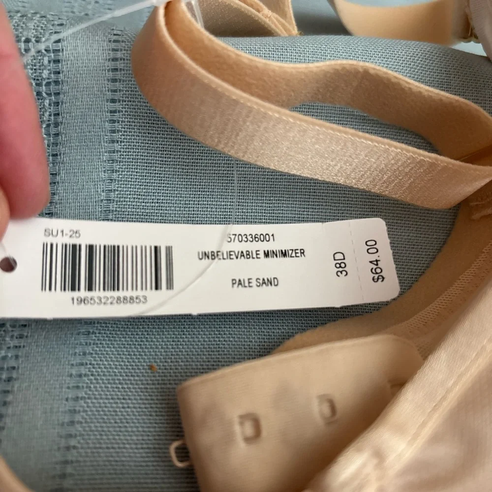 Soma sheer “Unbelievable Minimizer” Bra in Pale Sand - Picture 1 of 5